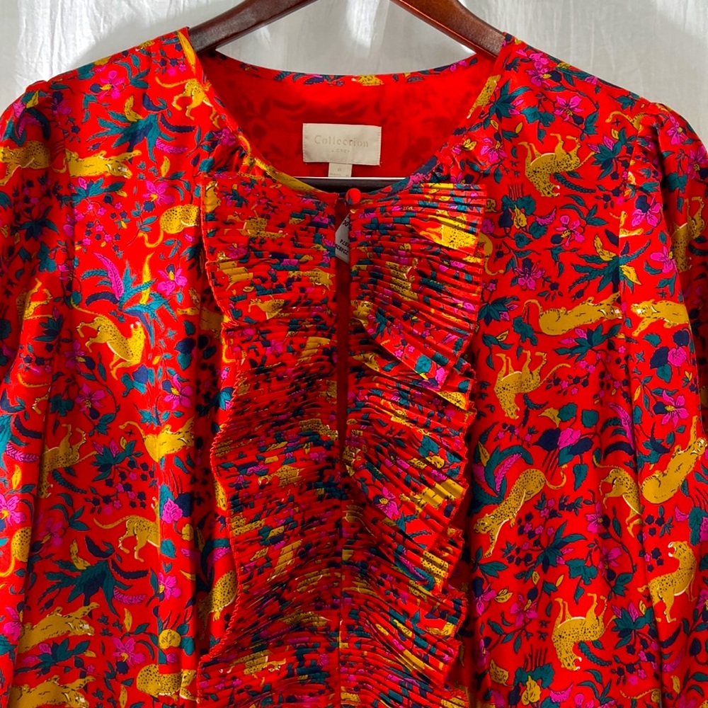 J CREW Collection 100% Silk Dress